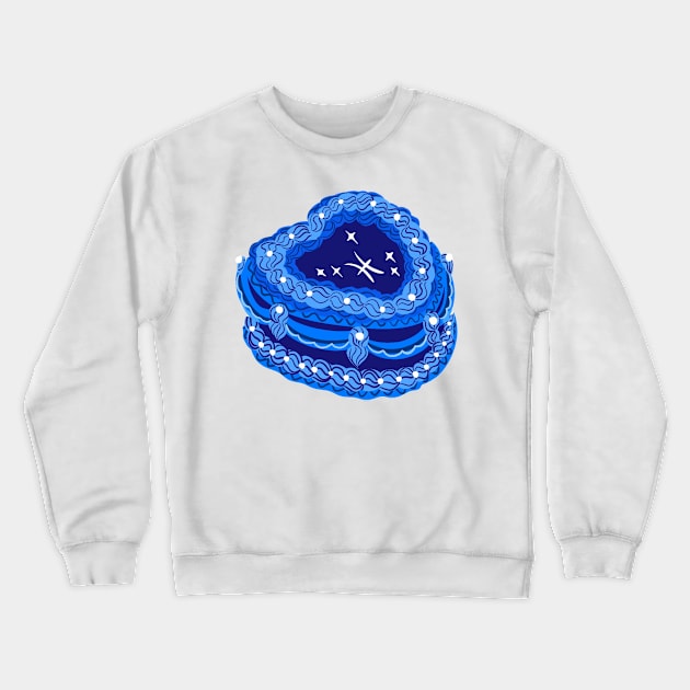 Pisces Cake Crewneck Sweatshirt by hgrasel